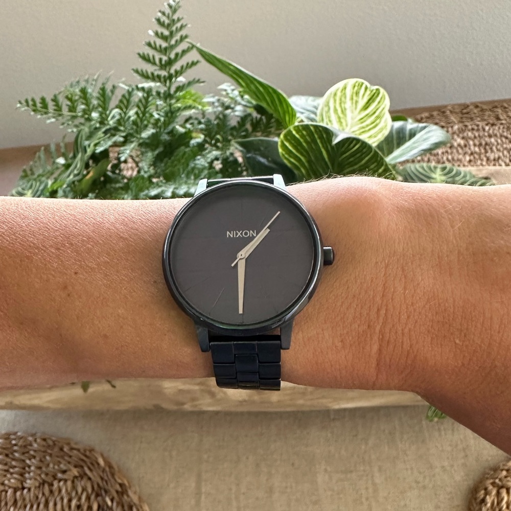 Navy Kensington Nixon Watch